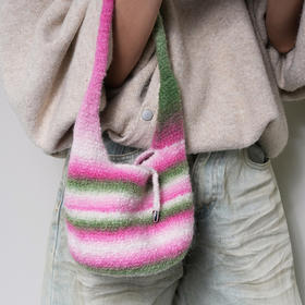 订购7周到｜PARTY-粉色 壶铃ruarua包［印尼设计师］