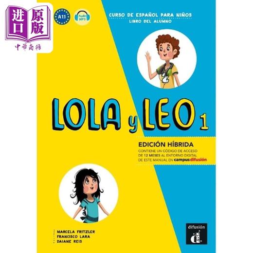 【中商原版】西班牙少儿教材 Lola y Leo 1 学生用书+可下载音频  A1.1 LOLA Y LEO 1 LIBRO DEL ALUMNO NIVEL A1.1 西语原版 商品图7
