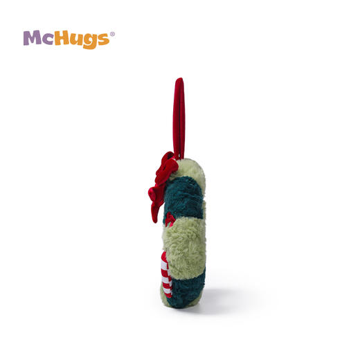 MChugs 圣诞花环小号20CM 圣诞节玩偶毛绒娃娃玩具摆件 生日礼物公仔 商品图2