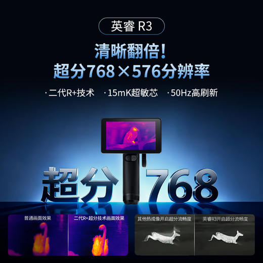 英睿巡逻舰R3红外热成像手持一体机 商品图1