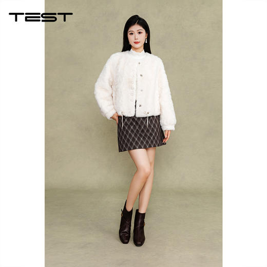 冬上新宽松百搭甜美气质绒面温柔风绒外套2254162 商品图3