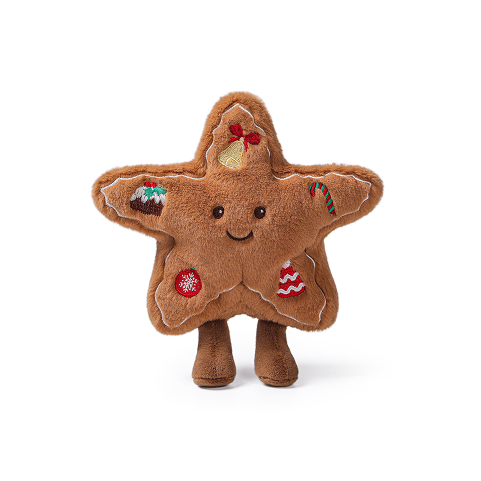 MChugs 圣诞星星姜饼 15CM 玩偶毛绒娃娃玩具生日礼物公仔