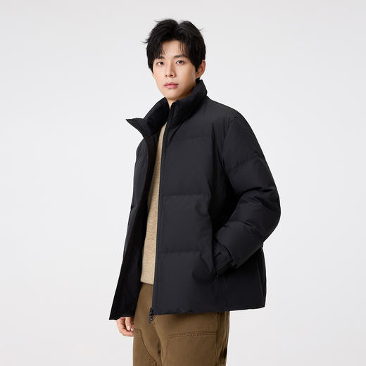 gxg.jeans男装 男士面包服25冬款日常通勤百搭保暖锁温纯色青少年羽绒服外套K&C 商品图4