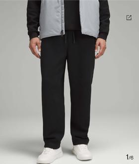 LULU 男士秋冬休闲运动加绒长裤 Z-15722