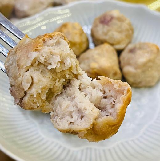 【斌哥优选】手打香芋猪肉丸。芋香十足，配料表干净，软糯香芋与手打肉丸的Q弹结合。 商品图3