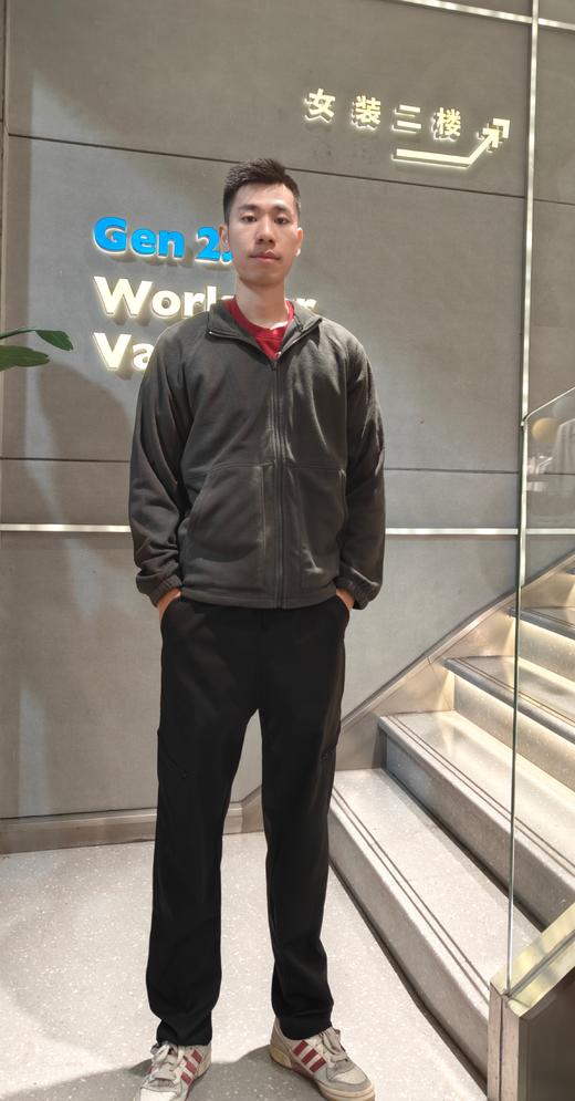 佐丹奴男装25年摇粒绒外套男秋冬新款抓绒内胆立领插肩休闲夹克男13075803 商品图2