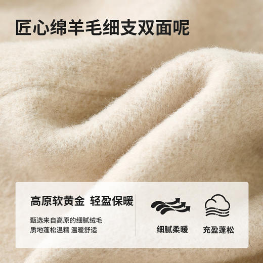 【内购】冬季新款双面毛呢外套手工西装式呢大衣-W44O56003 商品图3