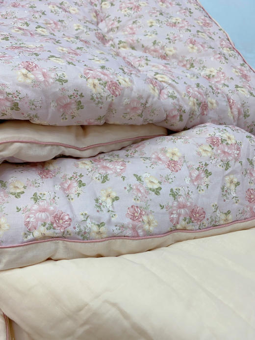 松植屋秋冬新款单人纱布棉花被子100%全棉纱布 A类母婴级 优选新疆长绒棉，整张定型填充 商品图5