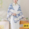 苏苏姐家青花玲珑披肩手工DIY编织钩针毛线团自制材料包 商品缩略图0