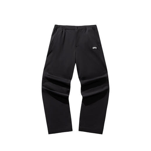 安踏美式复古梭织休闲长裤男士2025新款宽松阔腿直筒裤152548505N 商品图1