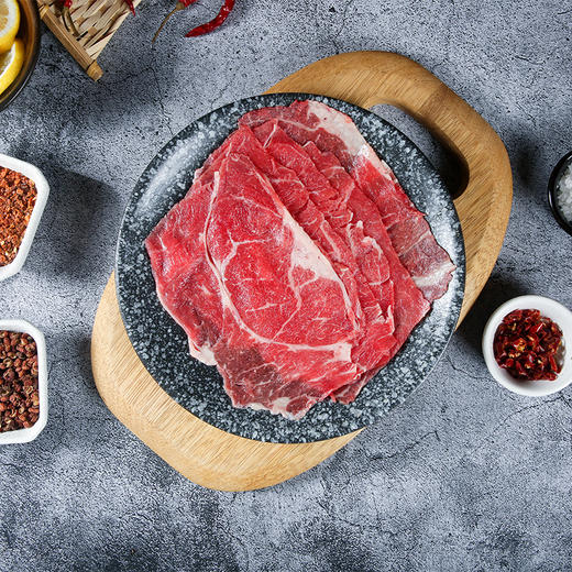 山洋安格斯谷饲牛肉涮烤双拼牛肉片300g【GA】 商品图1