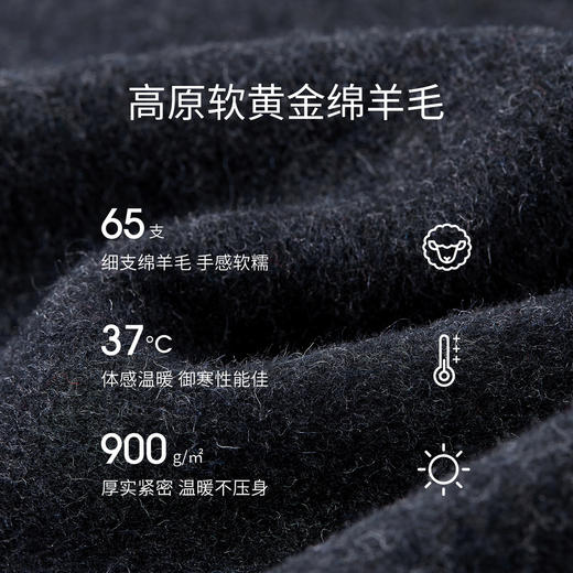 【内购】【轻奢小香风】65支绵羊毛重工花边钉珠小香风利落短款毛呢外套-W54OE2038 商品图4