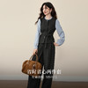 【11/19新品】熙世界高级感通勤职场风套装女装秋冬假两件磨毛衬衫阔腿裤两件套 商品缩略图1
