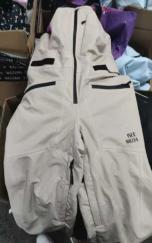 ISEEMIGGA雪服奶咖色基础款背带裤 商品图0