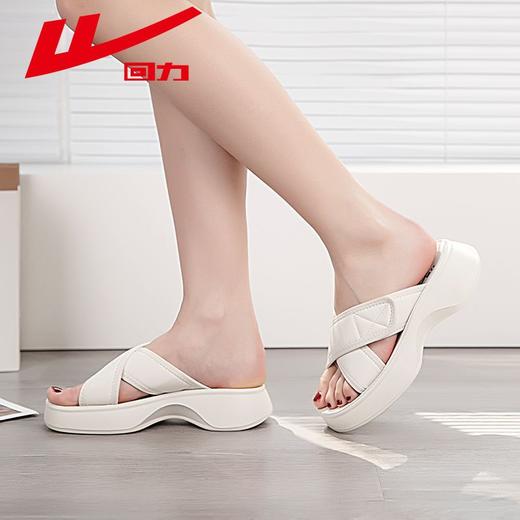 回力拖鞋女鞋2025夏季新款休闲室内时尚凉鞋女士厚底外穿凉拖鞋女 商品图3