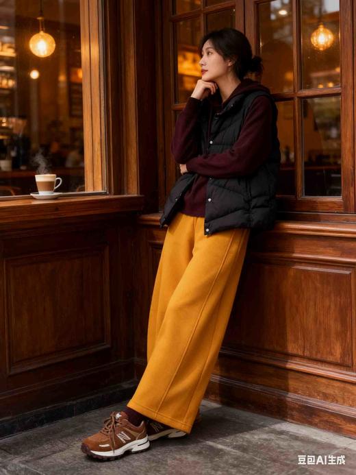 工装羽绒服 加绒卫裤  真皮板鞋 商品图7