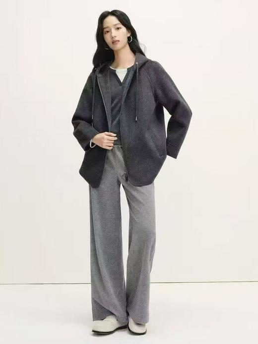 【春假专区】玖姿JZ女装格雷系大衣JYFD72317071 商品图0