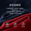【11/19新品】熙世界【红运当头】miu系红色毛衣外套女假两件格纹拼接针织开衫 商品缩略图3