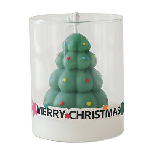 圣诞节❗️【5A级香薰杯蜡烛】装饰品摆件 创意香氛伴手礼  圣诞树苹果香薰 蜡烛杯 商品图2