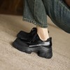 【厚底乐福鞋】新款系带百搭单鞋女小皮鞋7CM-CC 商品缩略图2