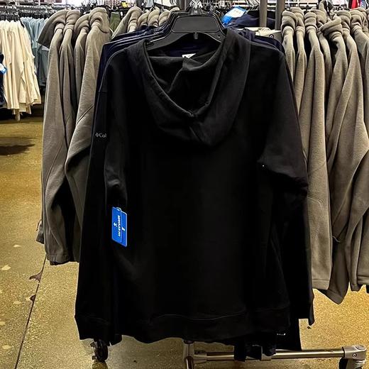 Columbia/哥伦比亚 男士棉混纺内加绒保暖印花抽绳连帽套头卫衣 商品图3