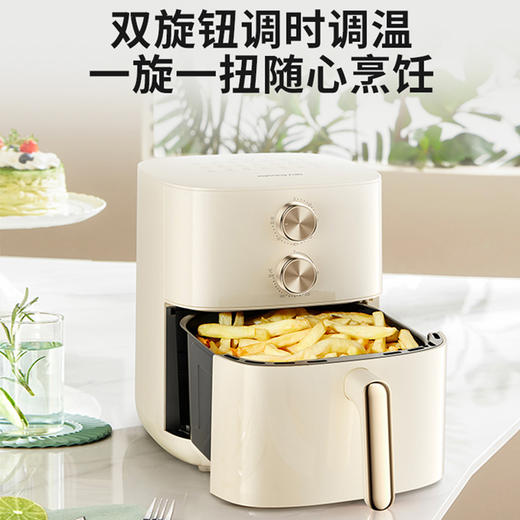 九阳空气炸锅家用5L大容量多功能无油煎炸微蒸汽嫩烤不翻面电炸锅 商品图5