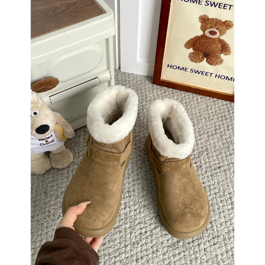 【YW】无忧购高筒加绒保暖舒适雪地靴MIS-6057（截单后3-5天发货） 商品图10