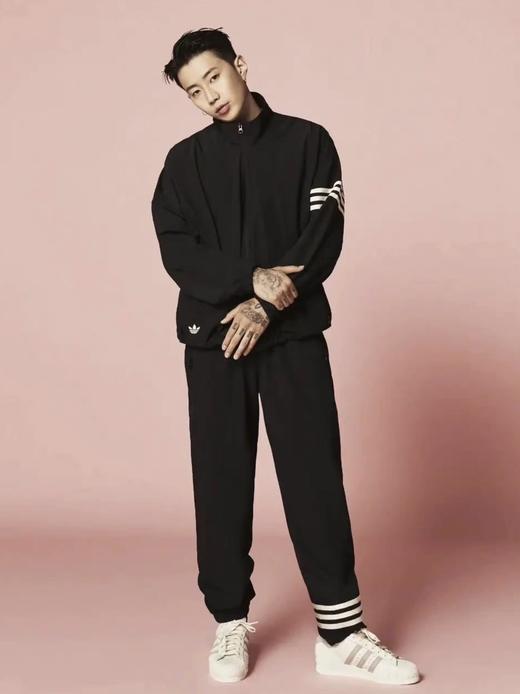 .毒家！ 奥莱订单！朴宰范同款！ 阿迪达斯 originals三叶草条纹立领拉链夹克外套，HM1868 商品图3