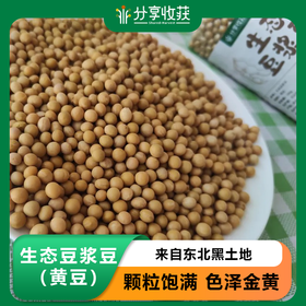 生态豆浆豆（黄豆） | 来自东北黑土地 | 公平贸易*Ecological soybean milk beans