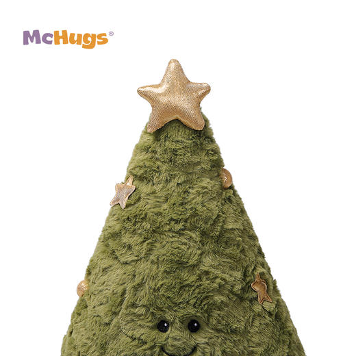 MChugs 星雪松圣诞树 玩偶毛绒娃娃玩具摆件 生日礼物公仔 商品图4