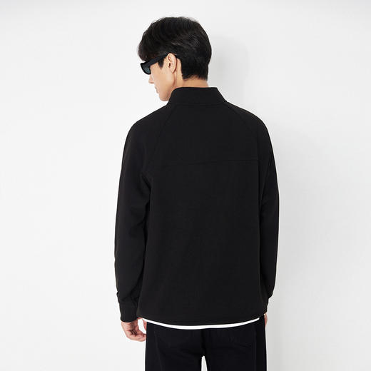 gxg.jeans男装【畅销款】男士立领套头运动卫衣25秋款潮流百搭青少年打底衫K&C 商品图1