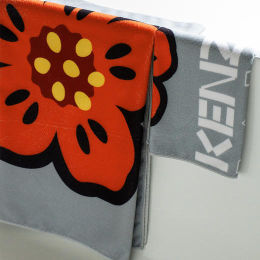 KMJ-009 KENZO经典海棠花运动巾二件套 商品图4