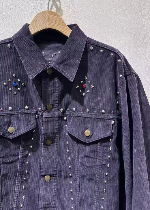 女款铆钉刺绣蝴蝶外套zi 商品图2