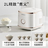 九阳全域蜂窝0涂层有钛电饭煲家用316L不锈钢2L升小型2-3人多功能IH加热低糖2025新款防粘电饭锅煮饭锅 /家用电器 /厨房小电 /电饭煲 商品缩略图3