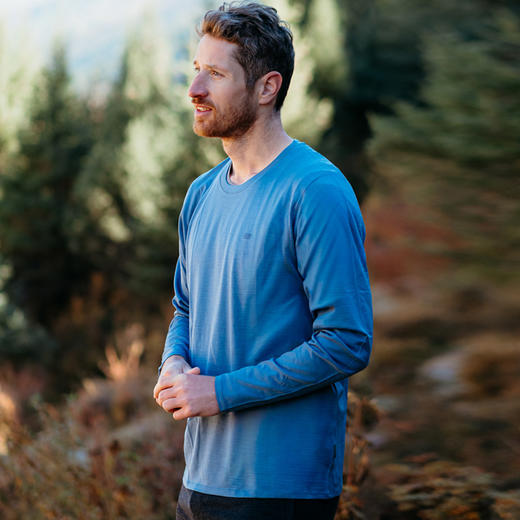 赛乐OTW美丽诺羊毛长袖短袖POT衫男女款T恤透气 商品图2