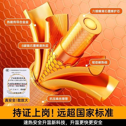 【奥克斯石墨烯电热毯电褥子】单人双人双控家用学生宿舍可调温电热垫 商品图1