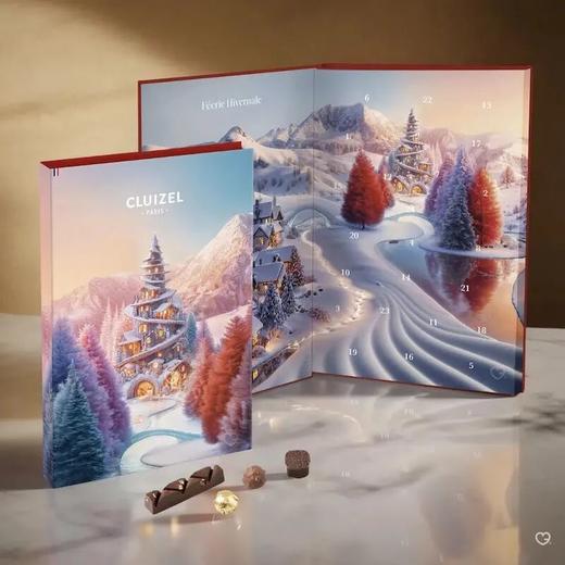 7折特惠｜巴黎奢华圣诞日历巧克力盲盒 商品图1