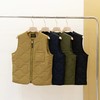 美式复古轻薄绗棉男款马甲 商品缩略图0