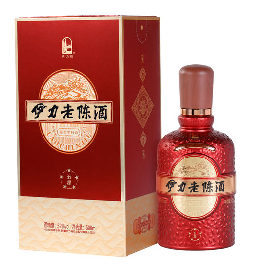 【久】52°伊力老陈酒（五星）500ml/瓶 商品图0
