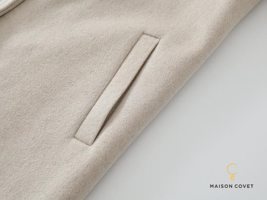 MAISON COVET 纯山羊绒A字型大衣（定制） 商品图3