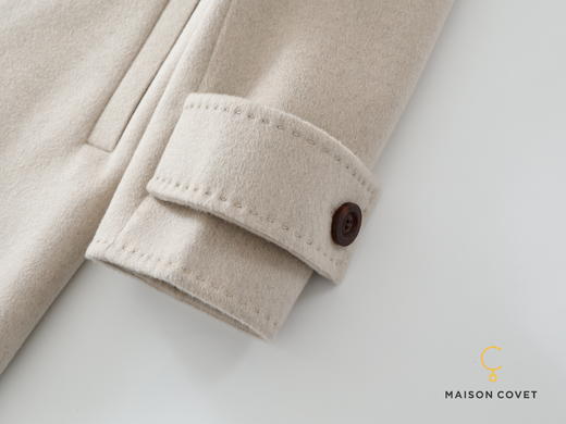 MAISON COVET 纯山羊绒A字型大衣（定制） 商品图4