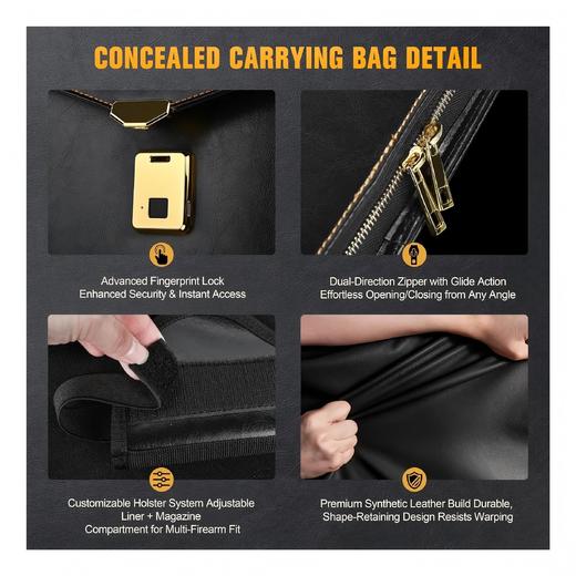 穿越14世纪 古典英伦复古奢华经典皮包 时尚抢眼 商务旅行 书房摆件 网红道具 商品图5