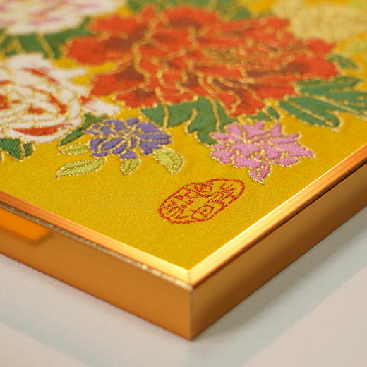 《牡丹》云锦 非遗大师手作 富贵传家宝  江宁织造府出品 商品图5