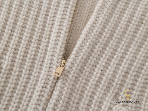 MAISON COVET 纯山羊绒开衫上衣 商品图4