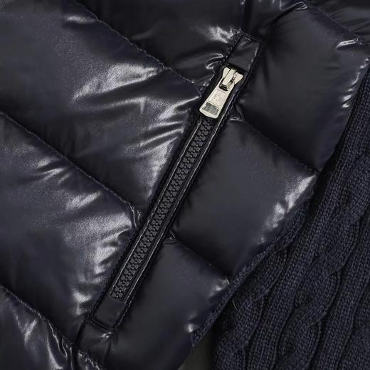 D111935男士拼接针织绗缝羽绒立领夹克外套羽绒服 商品图10