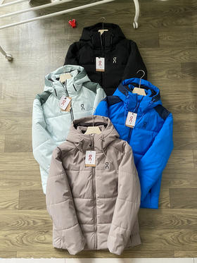 On昂跑连帽保暖夹克棉服
