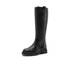【云粉节】BF楼Bata及膝骑士靴女2025冬款牛皮粗跟百搭长筒靴AC247DG5   吊牌价2059   活动价1399 商品缩略图0