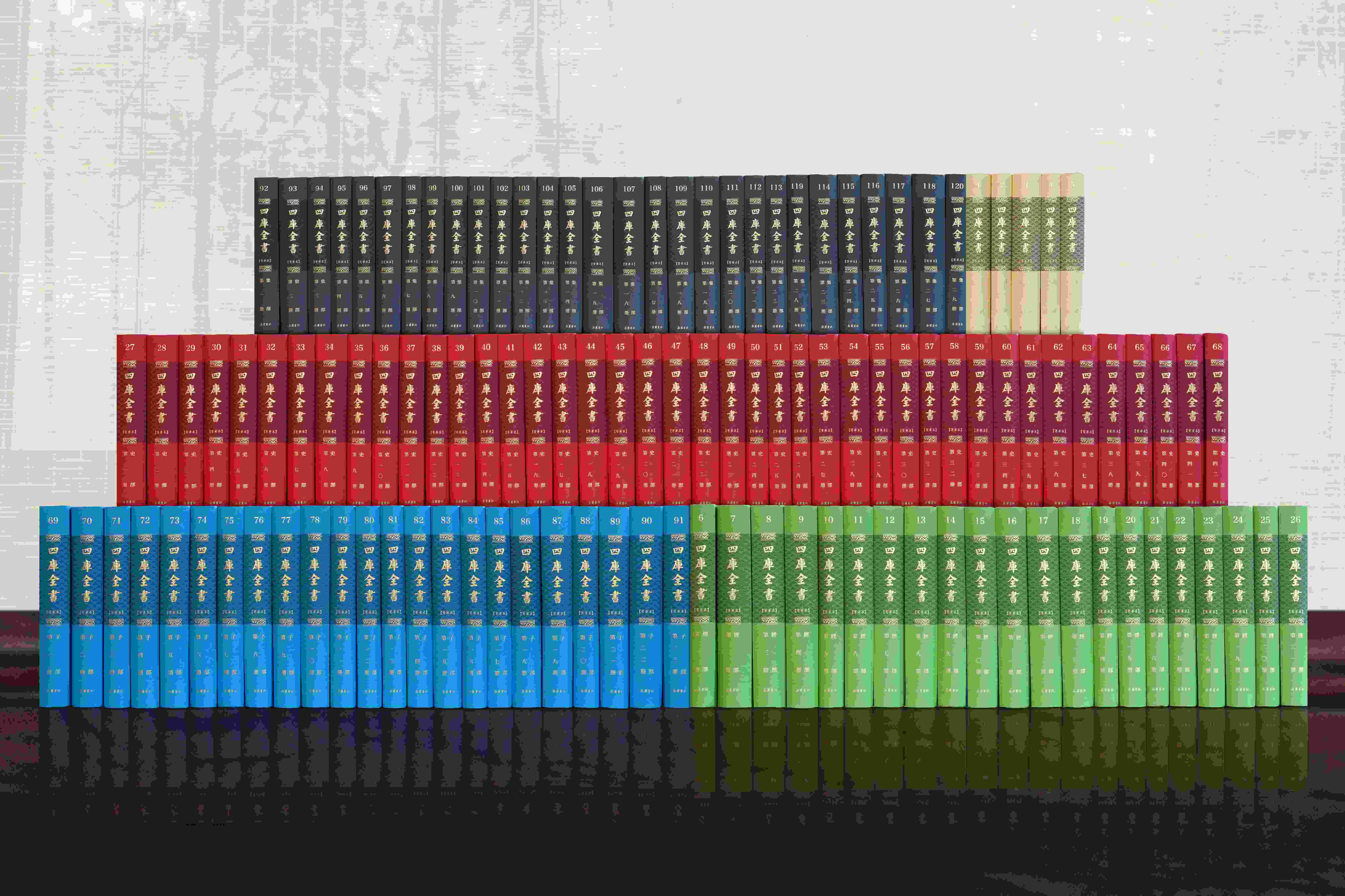 重磅！！文津阁《四库全书》（菁华本），16开精装，全120册，[清]爱新觉罗·永瑢   [清]纪昀 等编，岳麓书社2023年一版一印，定价88000，限时低价14980元。