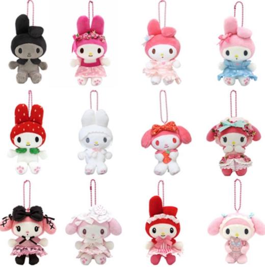日本三丽鸥Sanrio美乐蒂周年限定玩偶挂件 商品图0