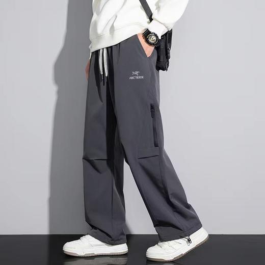 D111929休闲减龄机能休闲裤防水冲锋裤伞兵裤 商品图6